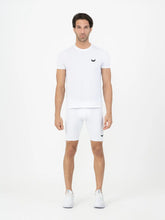 Compression Long Training Shorts - White